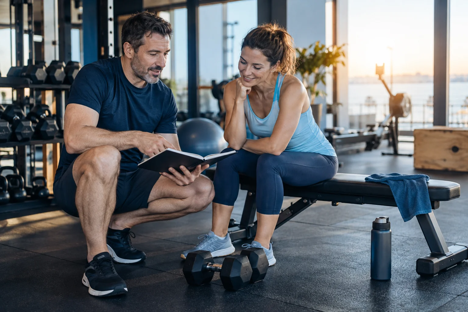 Illustration de l'article Musculation débutant : comment organiser deux séances par semaine ?